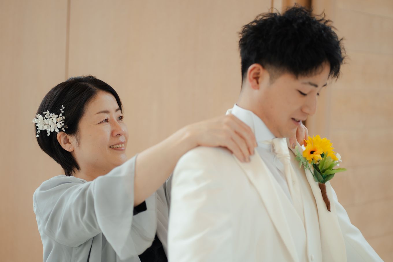 皆様に見守られながらのアットホームな結婚式！
